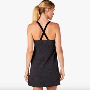 Beyond Yoga Black Move It‎ Dress in Black-Charcoal  Sz XL
